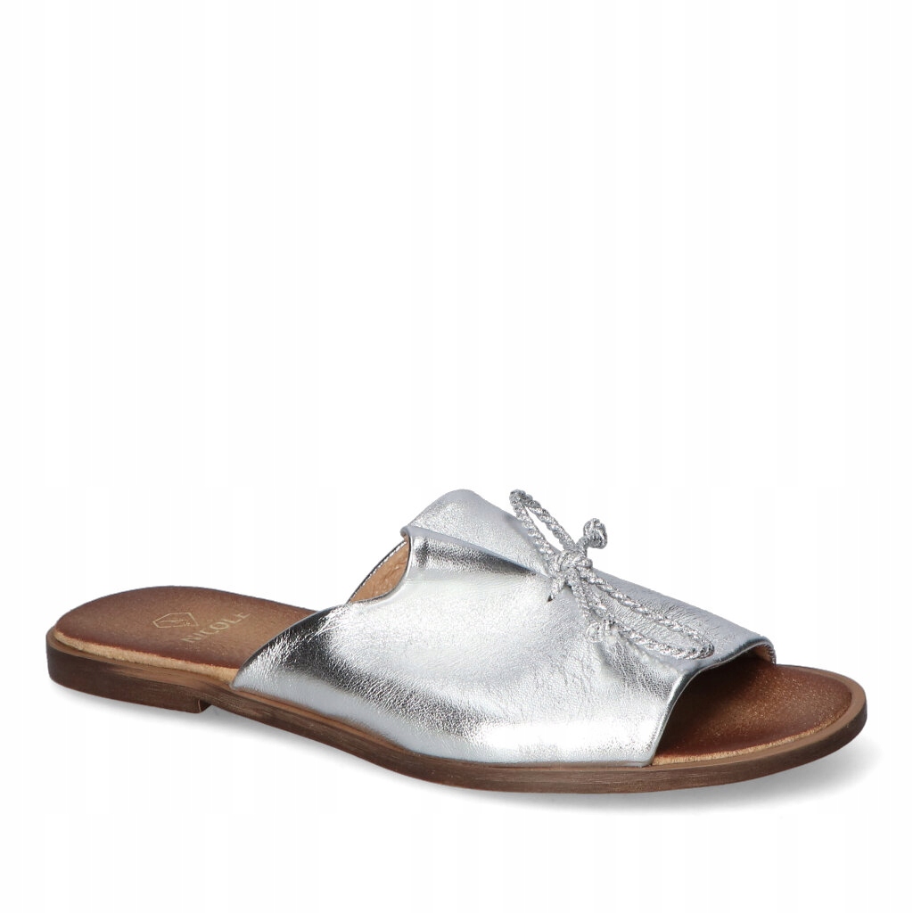 Nazouváky Nicole 2659/006 Stříbrné lico 38