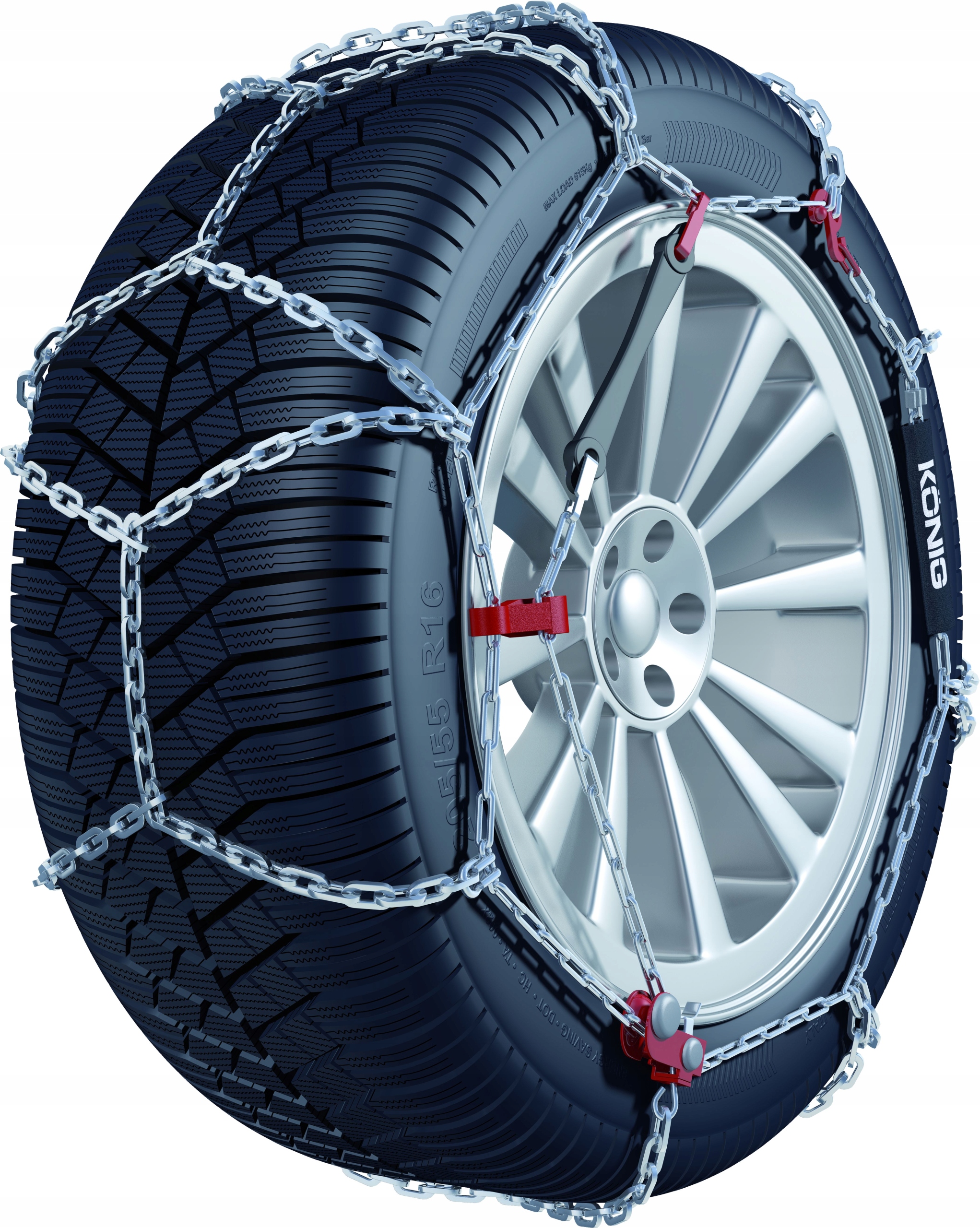 Łańcuchy śniegowe THULE KONIG CB-12 97 195/70 R16 Kod producenta König CB-12 97