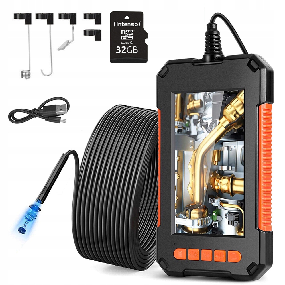 

Kamera Inspekcyjna Endoskop 5M 8LED Full Hd 8MM