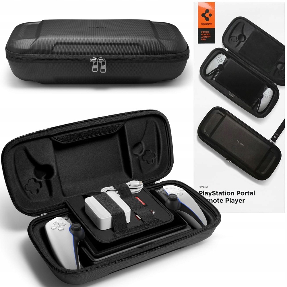 Etui na Konsolę i Akcesoria do PlayStation Portal, Spigen obudowa case