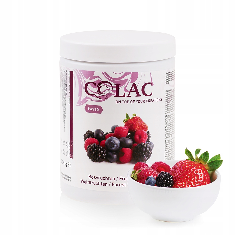 Levně Lesní ovoce – pasta na zmrzlinu a dezerty – 1,15 kg