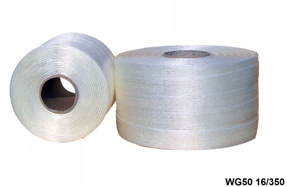 WG50 16mm/350m Měkká Polyesterová Pet vázací páska, silná, Pro Bandování