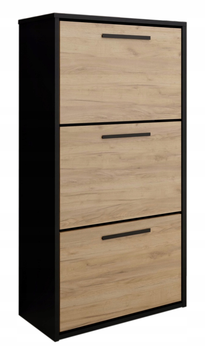 Botník Jasper černá dub craft zlatý