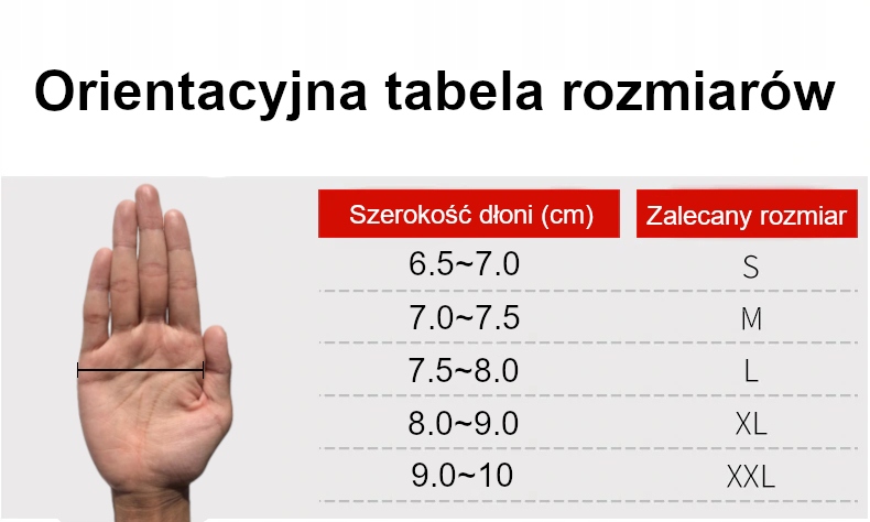 Rękawiczki na Rower ROCKBROS S169BR krótkie Rzep M Materiał dominujący elastan