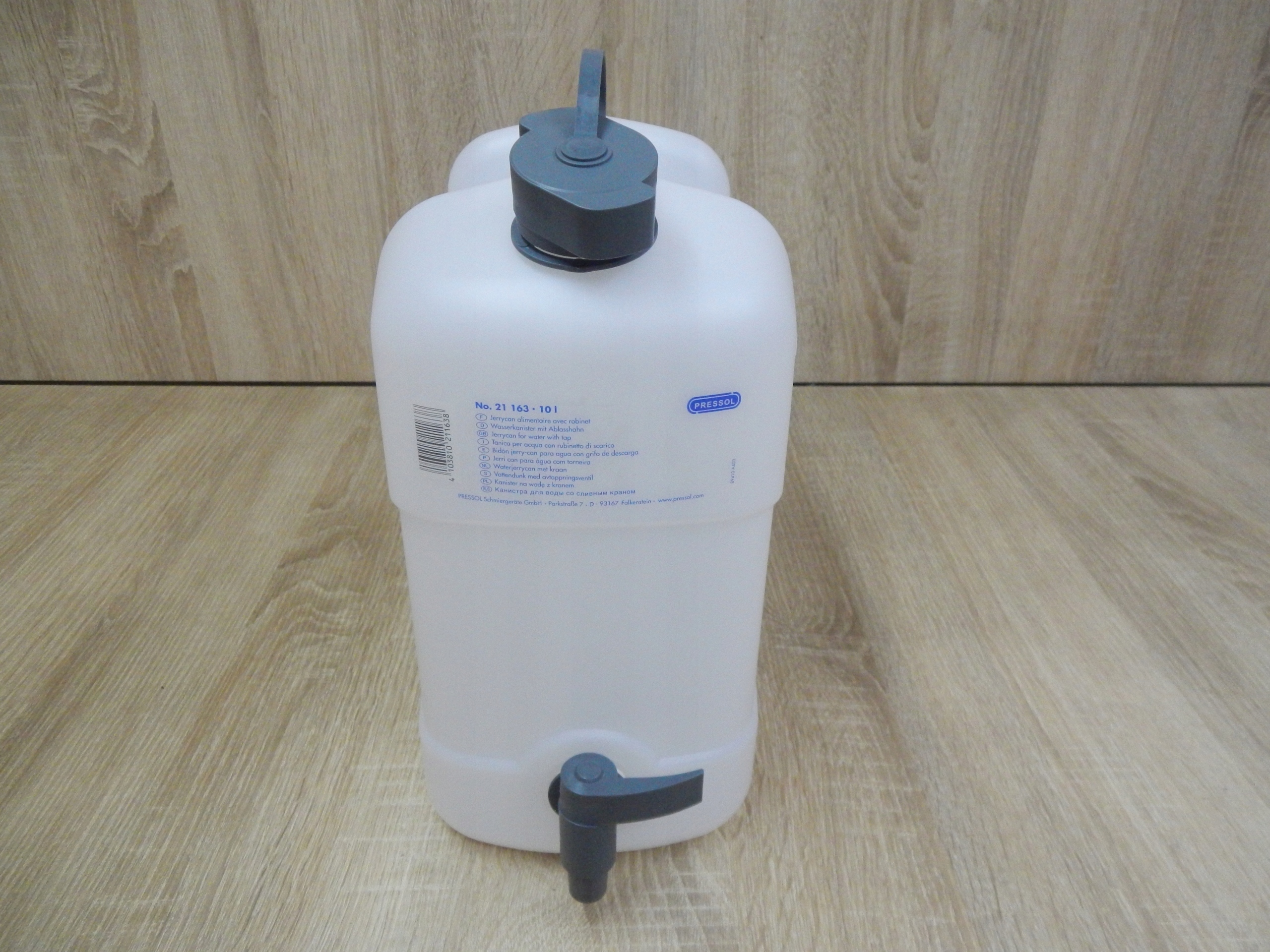 Kanister Bańka na wodę pitną z kranem 10L PRESSOL Model 10L z kranem