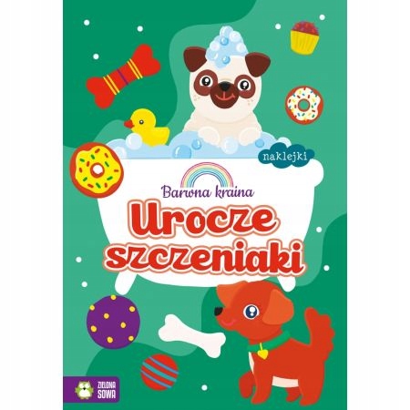 

Barwna kraina. Urocze szczeniaki