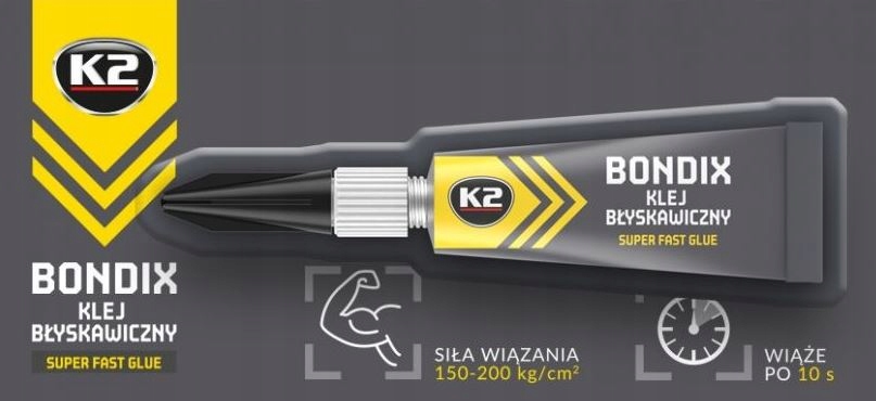 

K2 Bondix Błyskawiczny Klej Szybkoschnący 3G