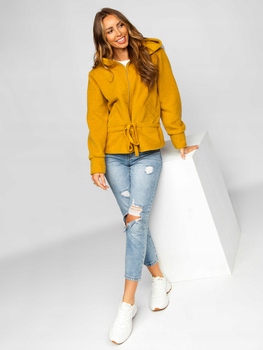 Dámská Přechodová Bunda Žlutá 9320 Denley_s