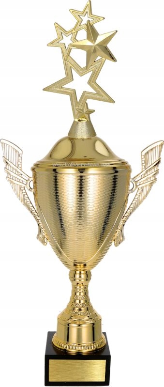 Krásný pohár s figurkou Hvězdiček 45 cm Gravírování Bonus