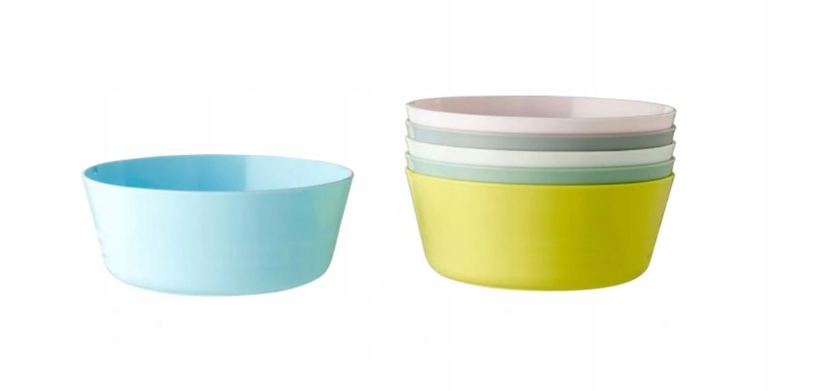 

Miseczki plastikowe urodziny Ikea Kalas 6 szt #2