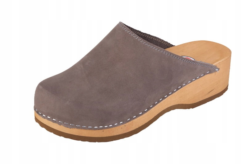 

Komfortowe Drewniaki Chodaki Buxa PZM1 szary 35