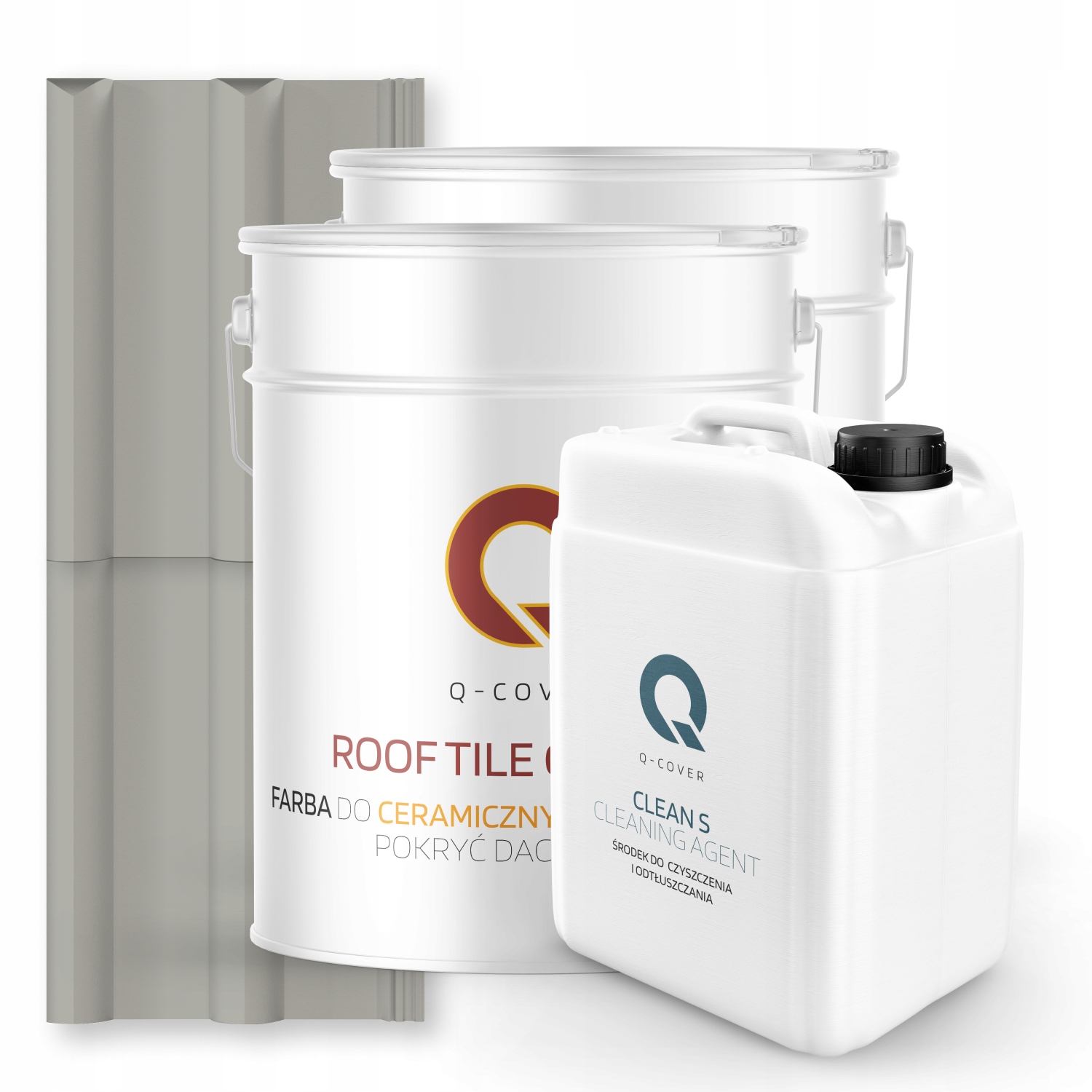 Farba Na Keramické Strechy Set Sivá Agátová Ral 7038 74 m2 Lesk