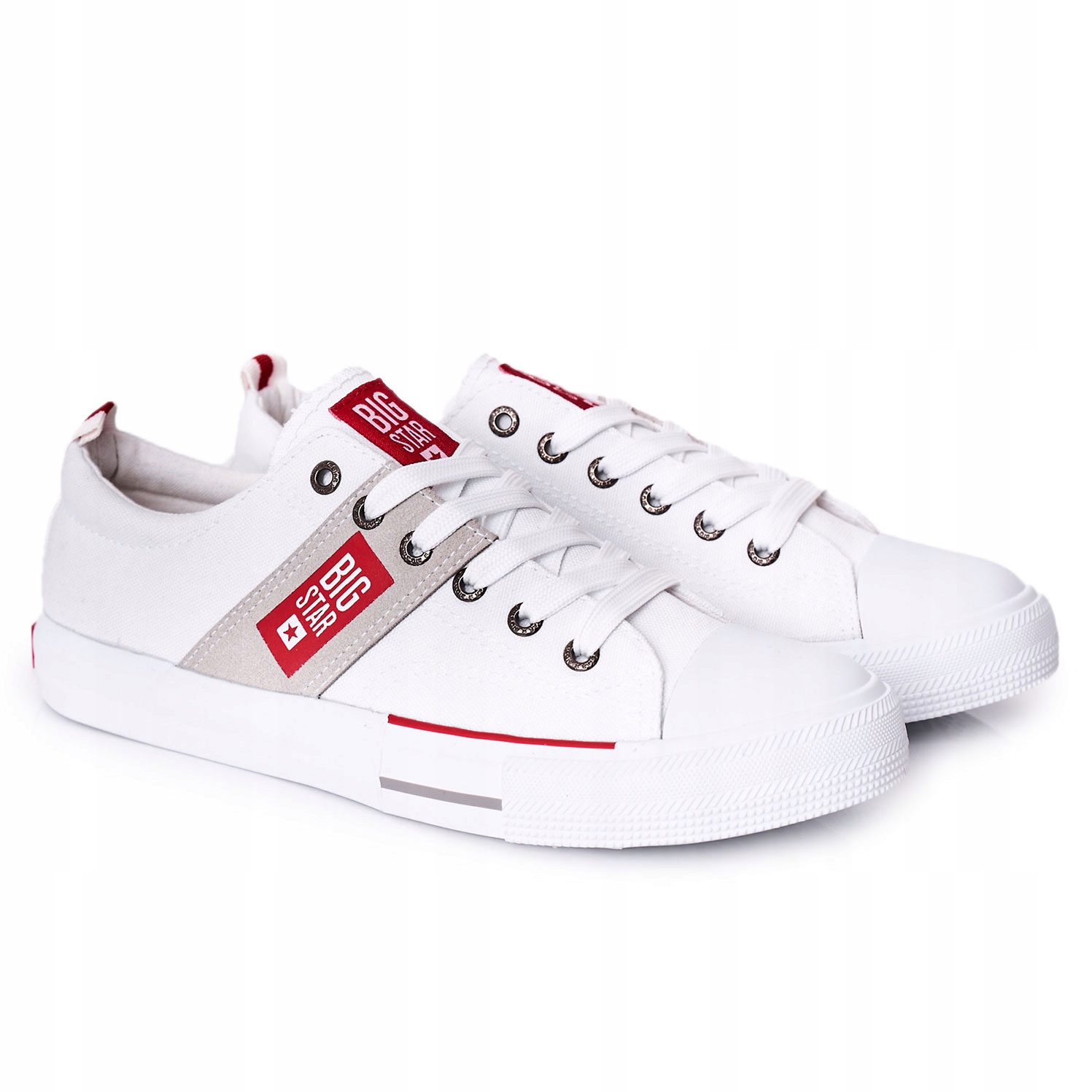 

Męskie Trampki Big Star HH174038 Białe 42