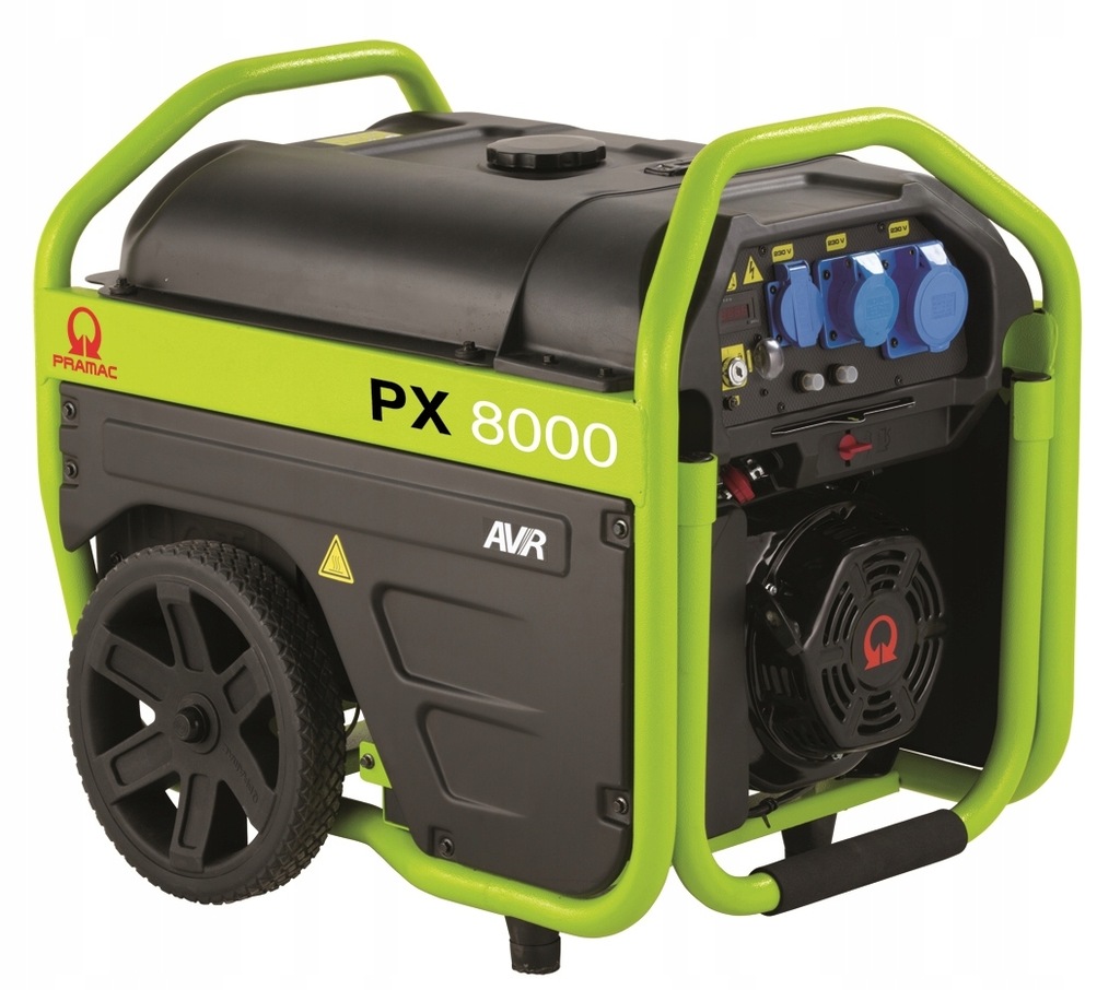 Agregat prądotwórczy PX8000 Avr 230V Pramac w kolorze szarym