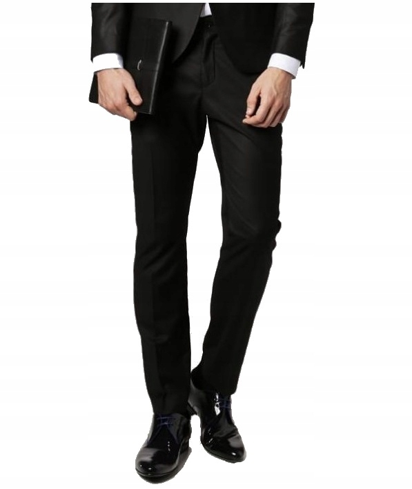 

Selected Czarne Eleganckie Klasyczne Spodnie 38/32