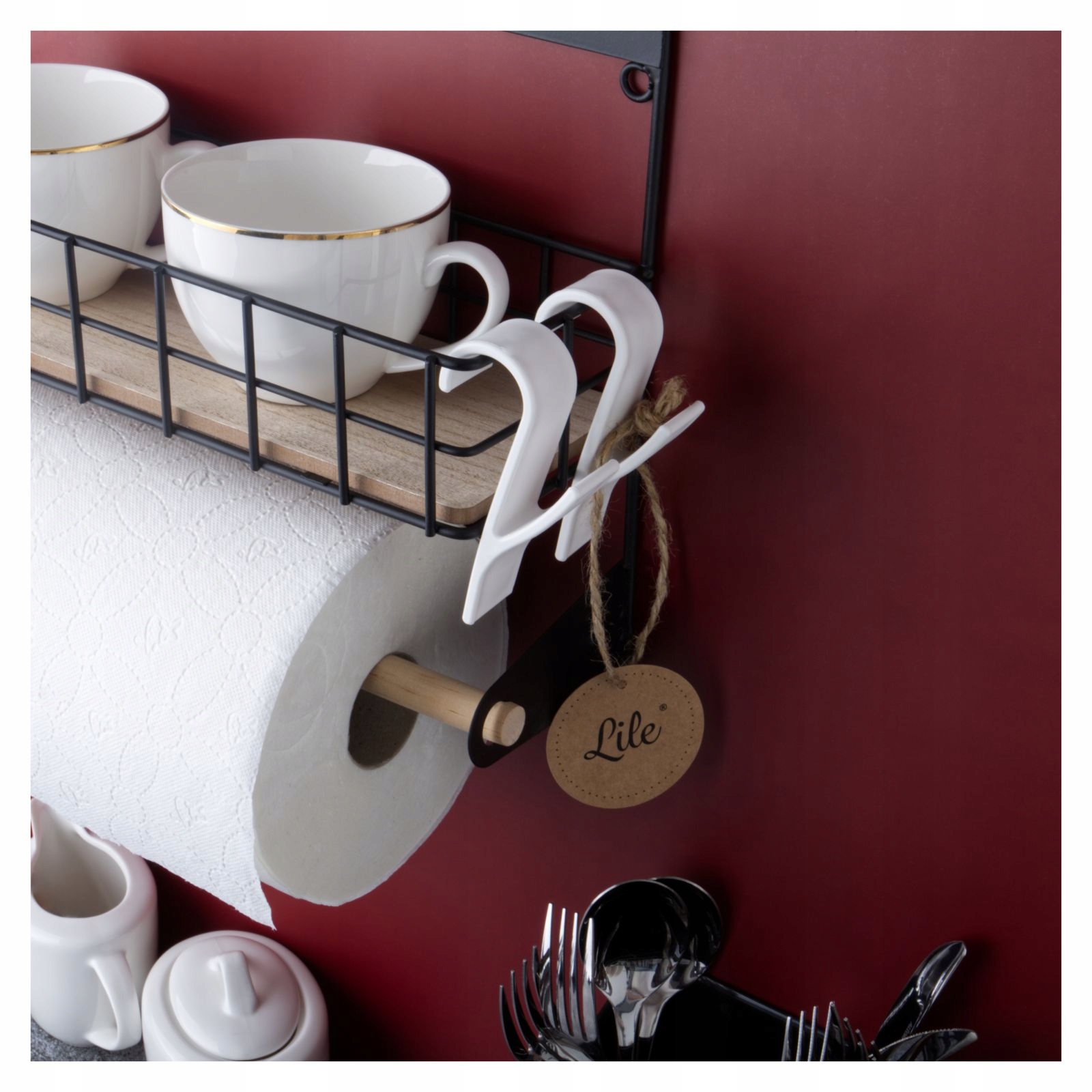 Wieszak na grzejnik łazienkowy na ręczniki ubrania Marka inna