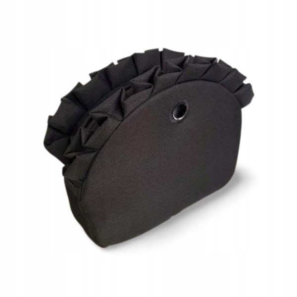 Organizer do obag o bag o-bag moonlight handmade czarny black falbana