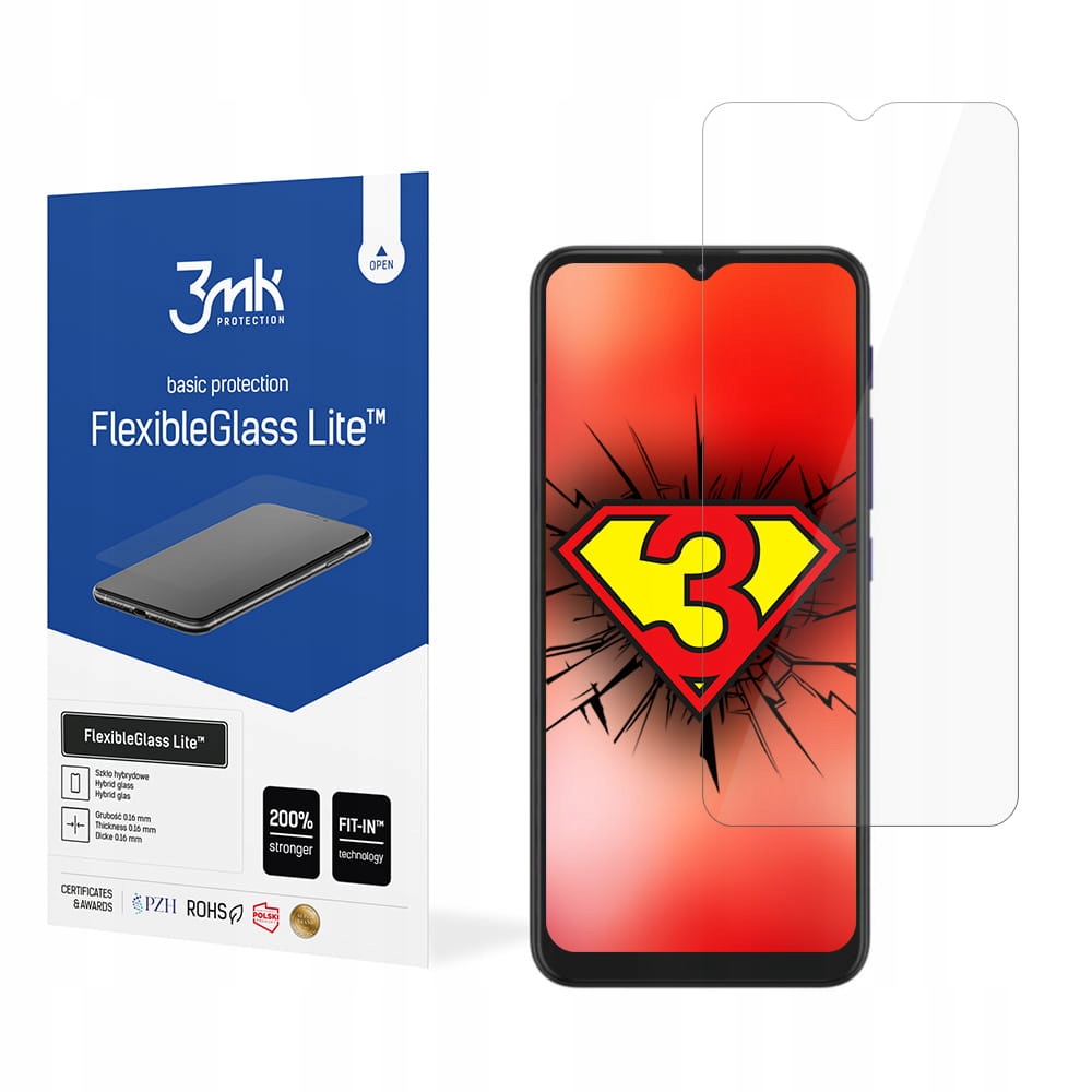 

Szkło do Motorola Moto E7 - 3mk FlexibleGlass Lite