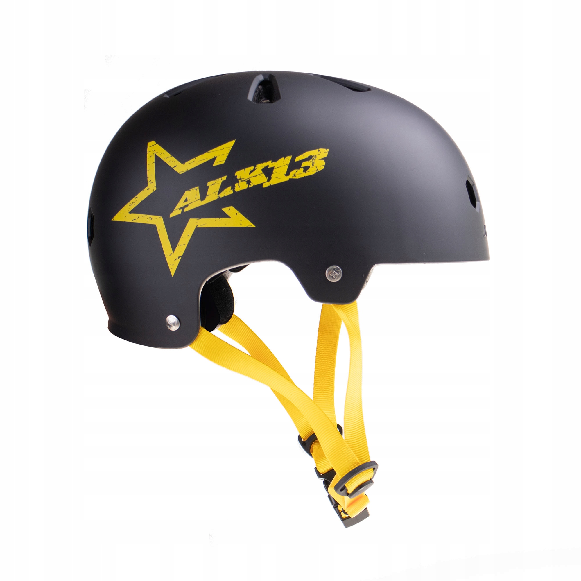 Kask ALK13 Krypton Czarno/żółty S/m
