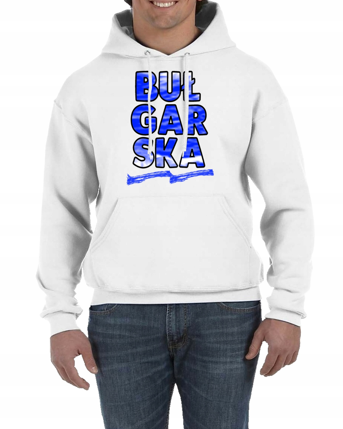 

Bluza Z Kapturem Lech Poznań Bułgarska XXL 0052