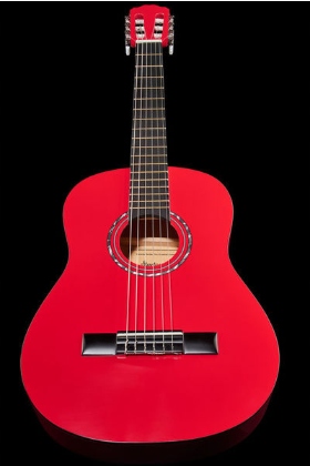 Gitara klasyczna dla dziecka od 6 do 9 lat Startone CG-851 1/2 Czerwona Kolor czerwony