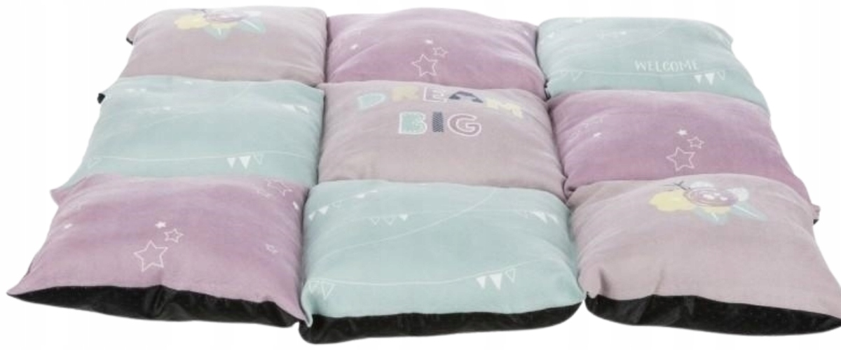 Levně Trixie Pelíšek pro psa 60 cm polštář patchwork růžová barva