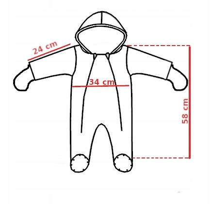 KOMBINEZON ZIMOWY DZIECIĘCY PILGUNI r. 74 Rozmiar 74