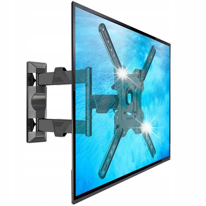 Uchwyt do telewizora 32-55 cali wieszak Tv uniwersalny extra mocny do 60kg