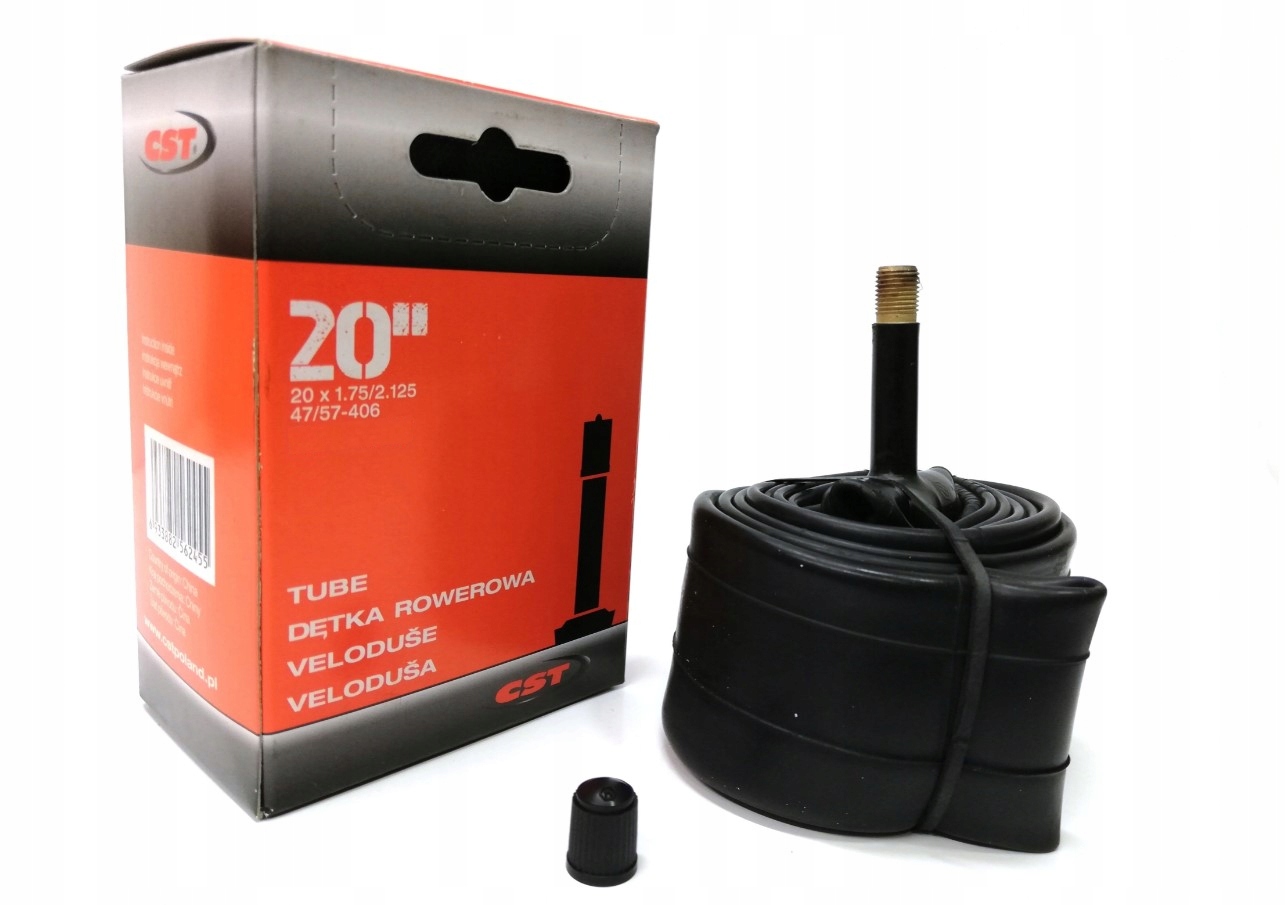 

Dętka Cst TB-CS067 20x1.75/2.125 Zawór Av 48MM