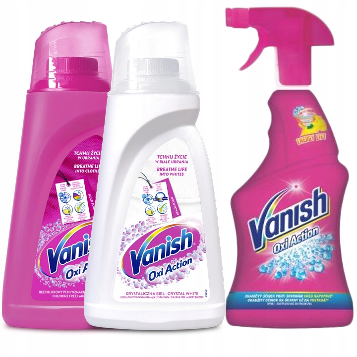

Vanish Oxi Odplamiacz Płyn 2L Spray Oxi Vanish