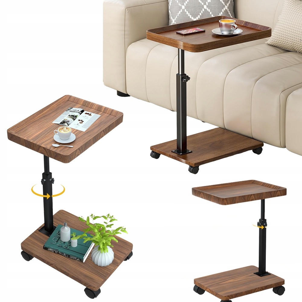 Kávový Stolek na boční kávu ve tvaru písmene C Moderní obývací pokoj