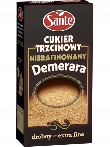 Levně 5 x Sante Cukr třtinový nerafinovaný jemný 500 g