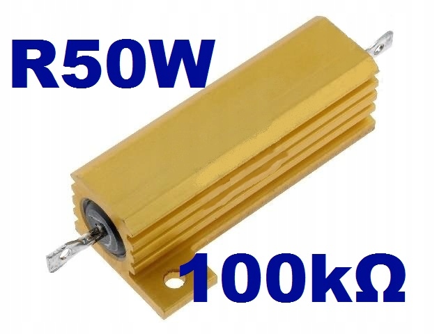 

Rezystor z radiatorem 100kohm 50W 1%
