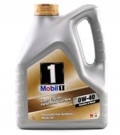 153687 Motorový olej Mobil 0W-40 Fs, 4 l