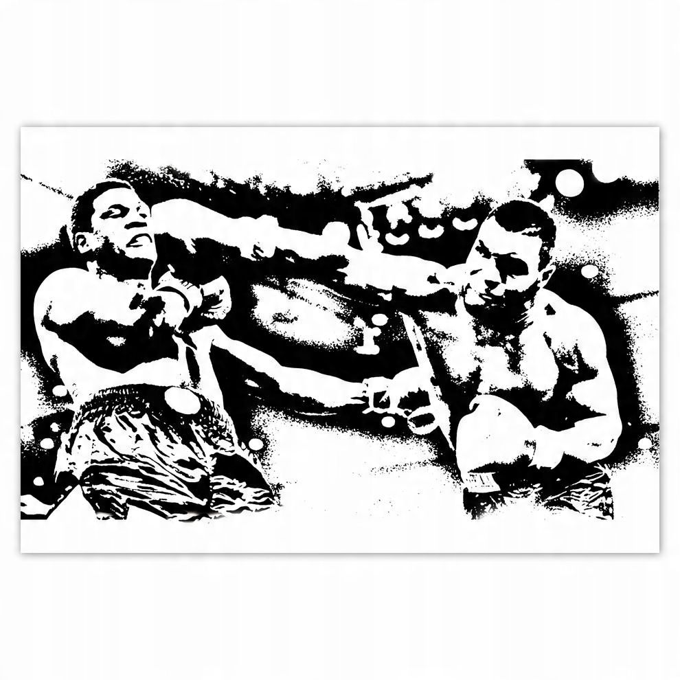 

Plakaty 60x40 Mike Tyson Boks Walka