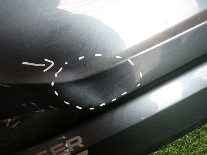 DACIA JOGGER 21- boot doors rear part