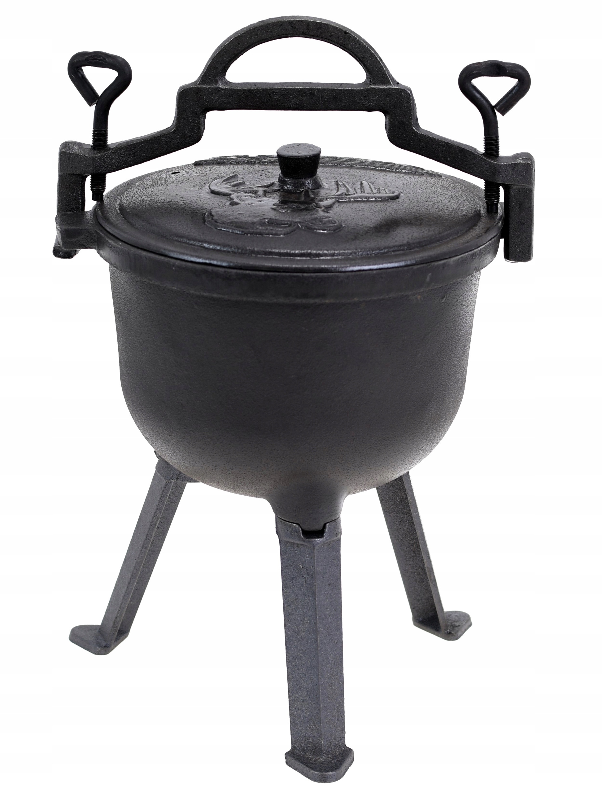 ŻELIWNY GARNEK KOCIOŁEK NA PRAŻONKI 11L MYŚLIWSKI Pojemność 11 l