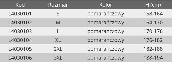 KOSZULKA POLO BHP ODBLASKOWA OSTRZEGAWCZA ROZM.3XL Rozmiar 3XL