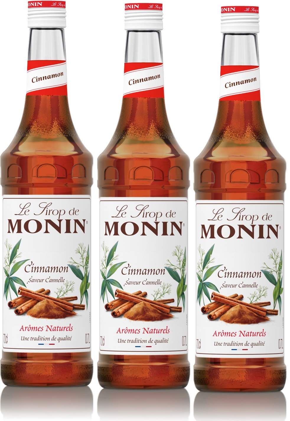 3x Syrop Cinnamon Monin cynamon+