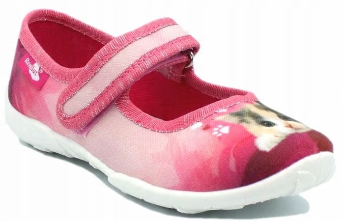 

Renbut kapcie 33-415-P baleriny amarant kot - 28