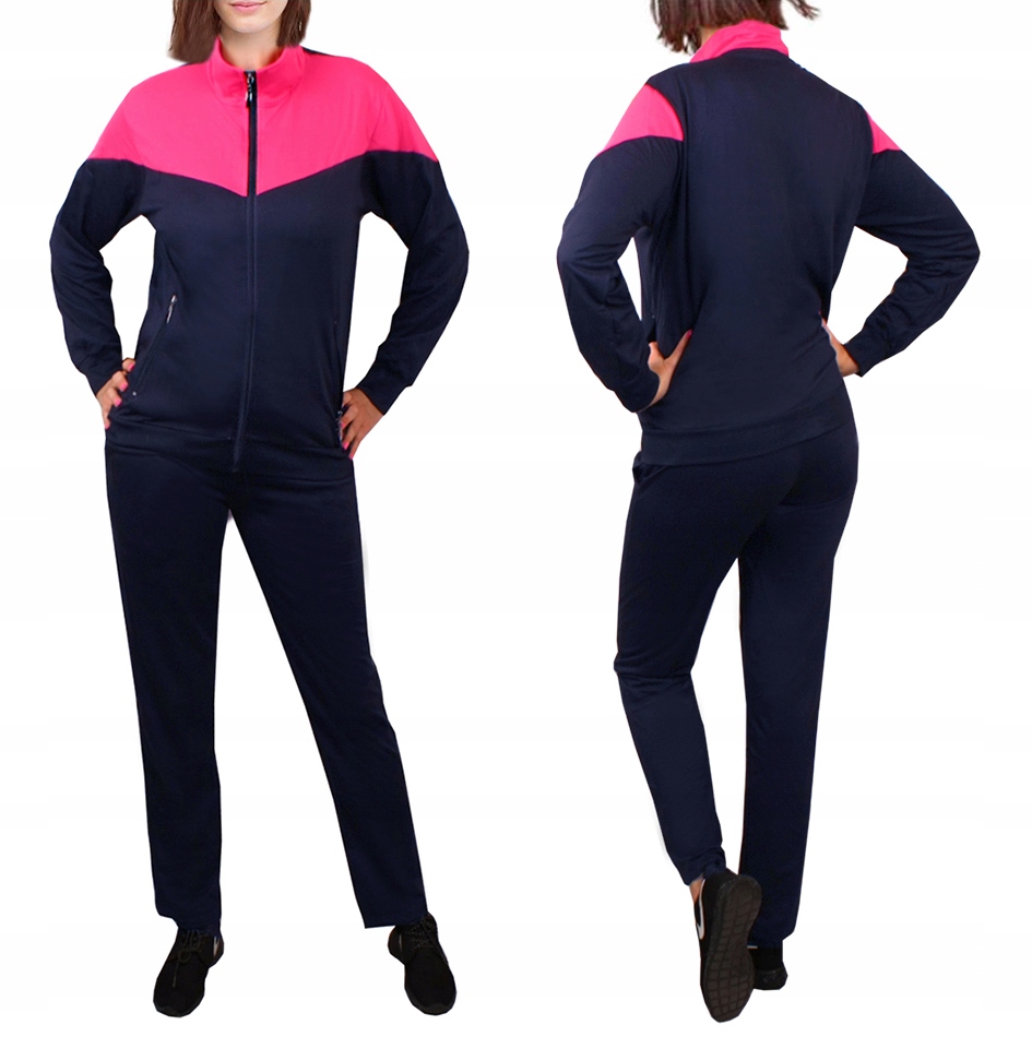

Dres damski na stójce Bluza+spodnie gran/m 910 XXL