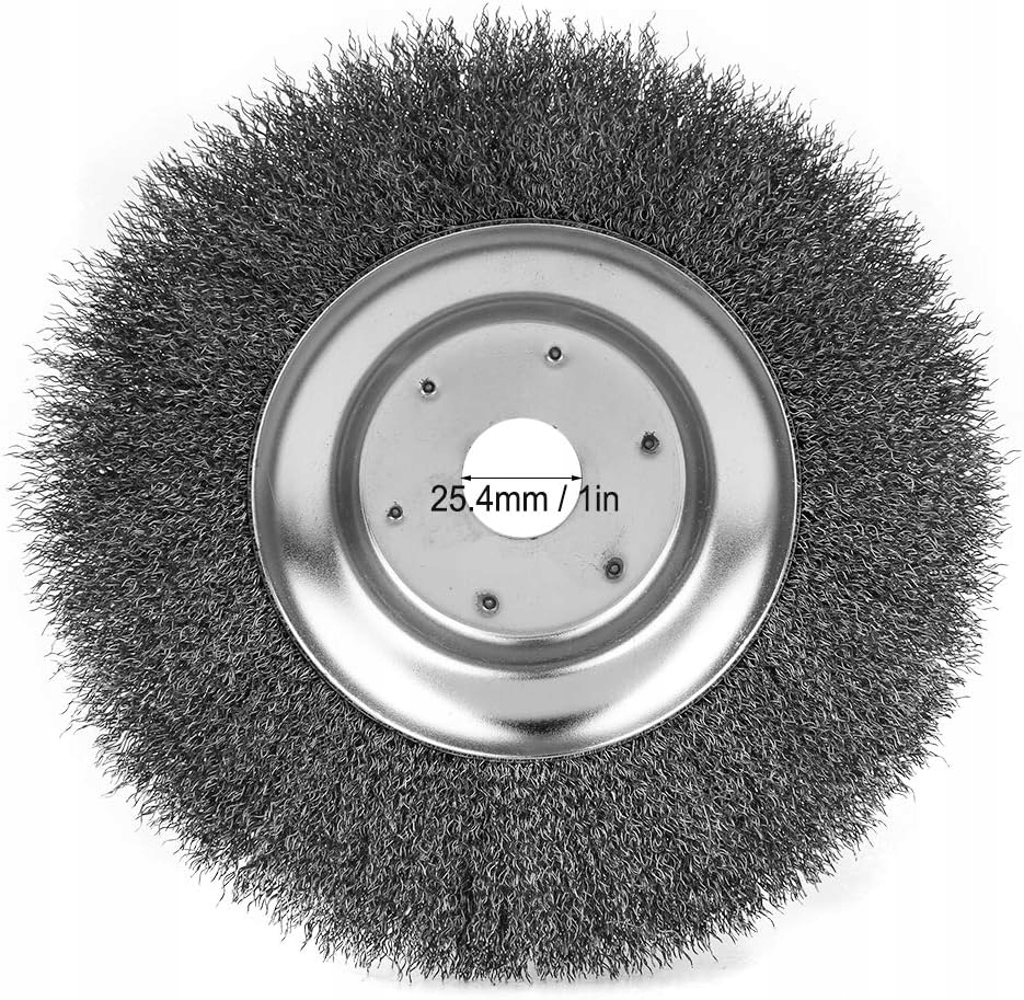 SZCZOTKA DRUCIANA DO KOSY SPALINOWEJ GŁOWICA 200mm METALOWA Typ szczotka do kosy