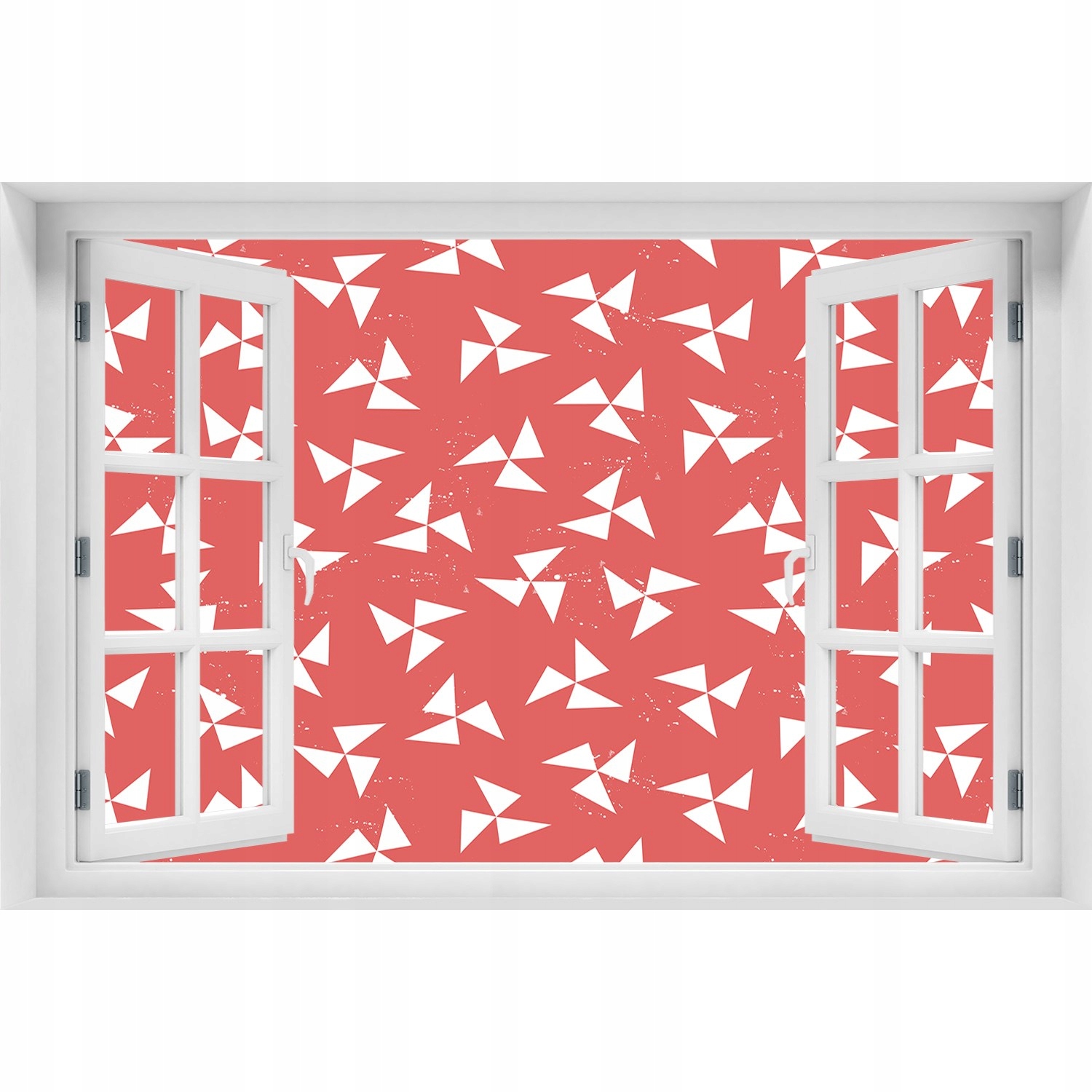 

Okno Naklejka na ścianę Geometryczne tło 150x100