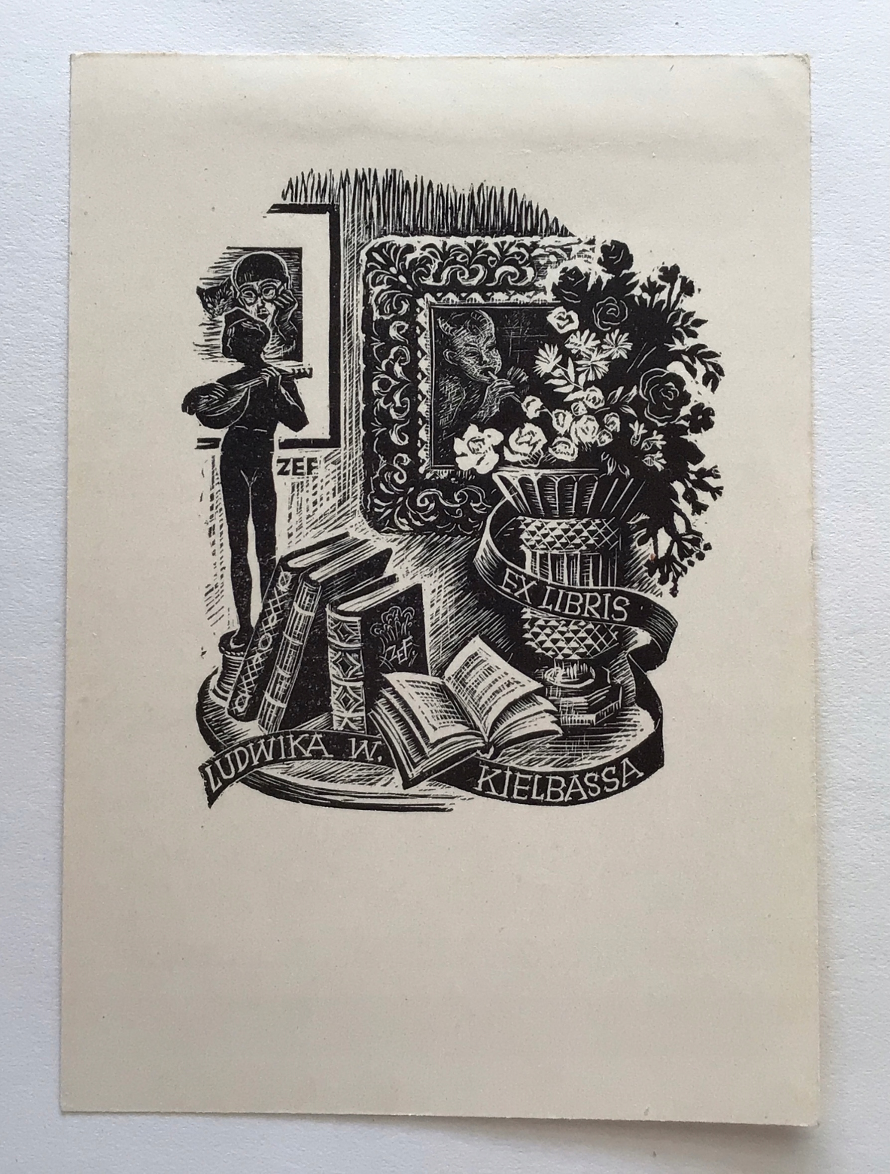 Ex-libris Ludwika W.Kielbassa