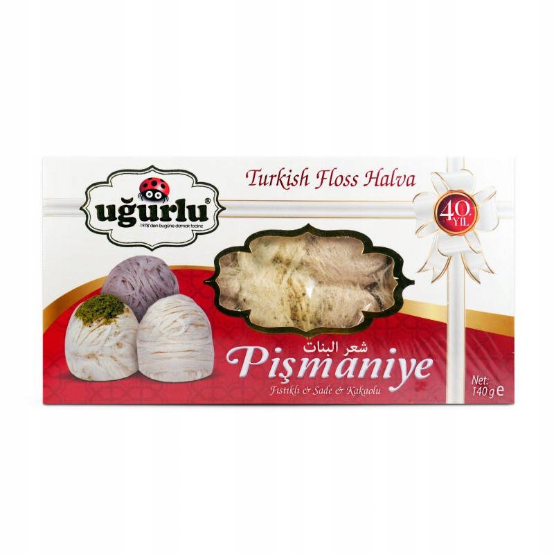 Levně 4x Pismaniye ve 3 příchutích Vanilka, Pistácie & Kakao 140 g Ugurlu