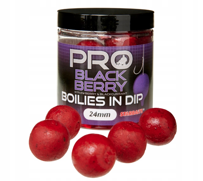 Starbaits Probiotic Blackberry Kulki w Dipie 24mm 150g