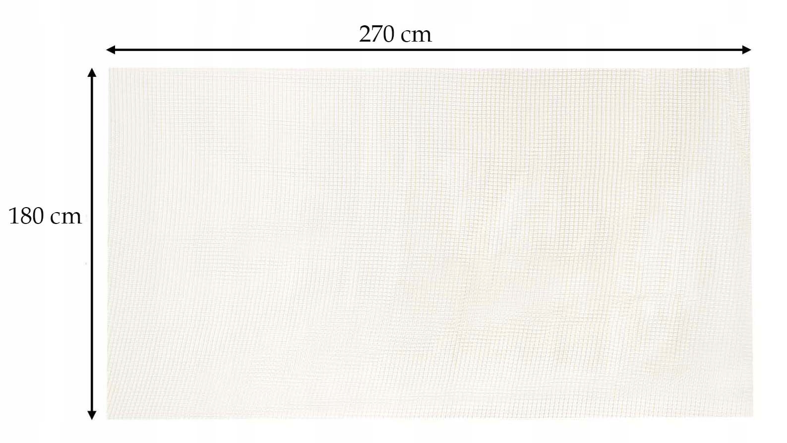 MATA ANTYPOŚLIZGOWA POD DYWAN I CHODNIK 180x270CM Długość 270 cm