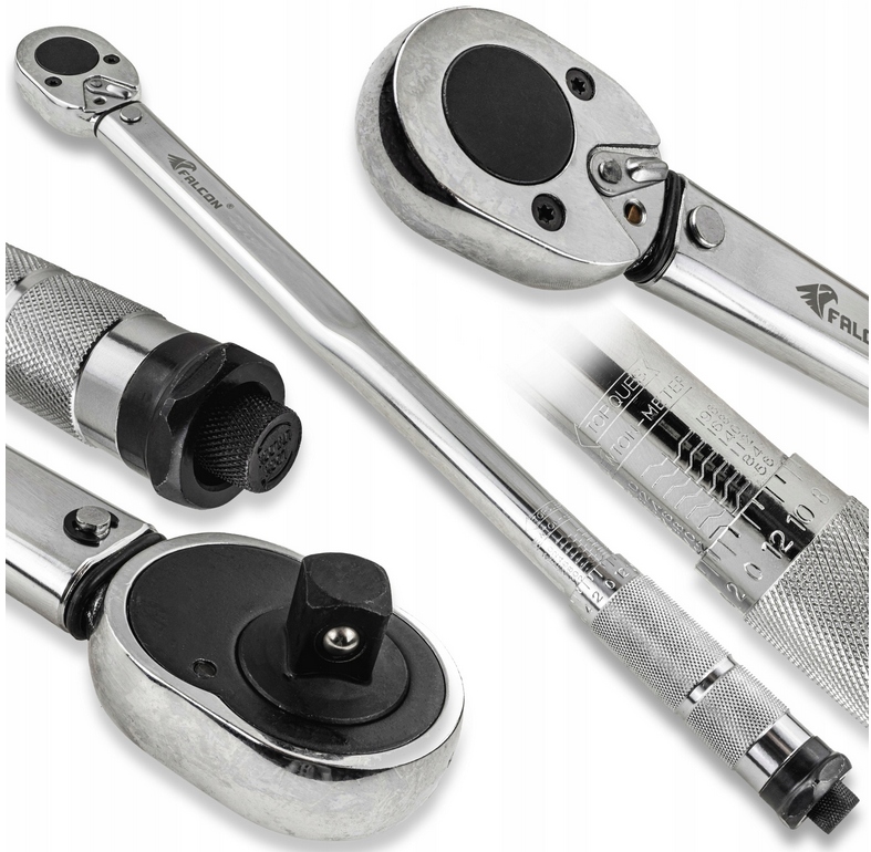 Klucz Dynamometryczny 1/2" 42-210 Nm Profesjonalny Blokada Momentu Cr-v