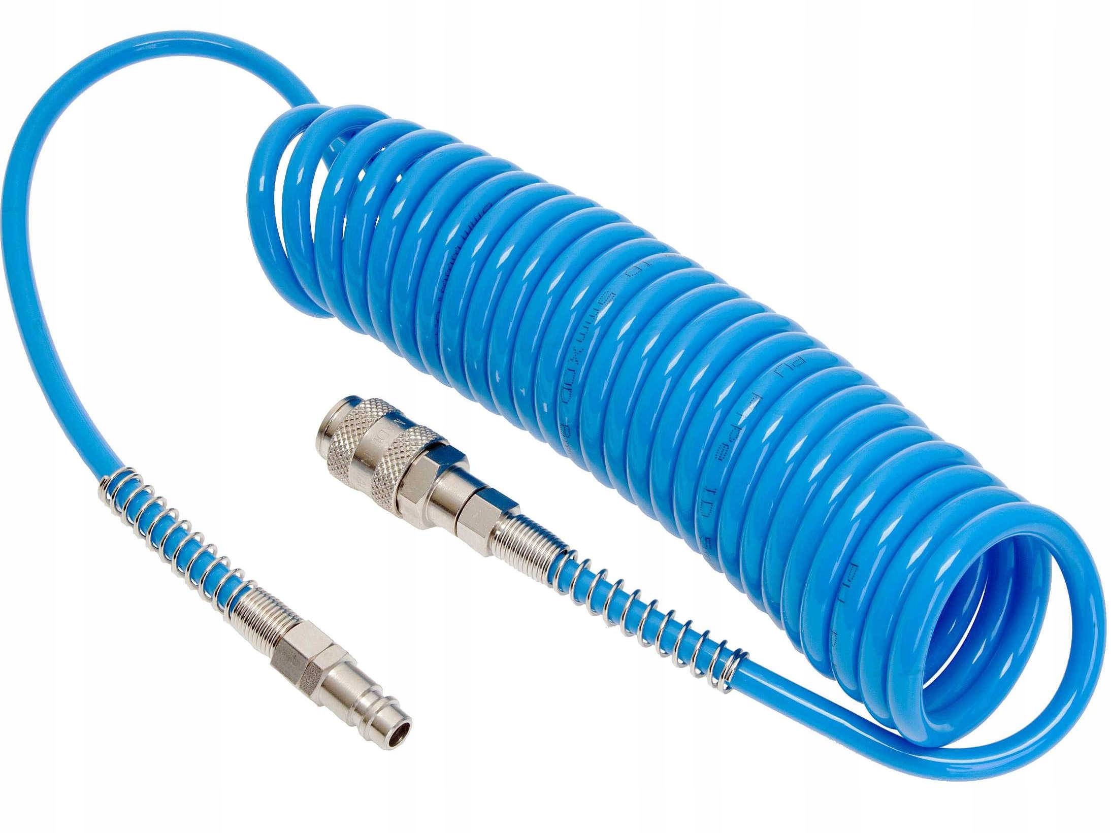 

Airpress Wąż Spiralny Pneumatyczny Pu 8X5MM 5M