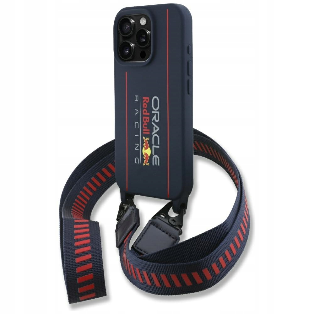Etui Red Bull RBHMP16L24SISOLRV iPhone 16 Pro Silicone Strap MagSafe gran.